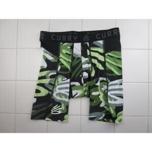 Under Armour Stephen Curry Heat Gear Compression Shorts Green Men's Large